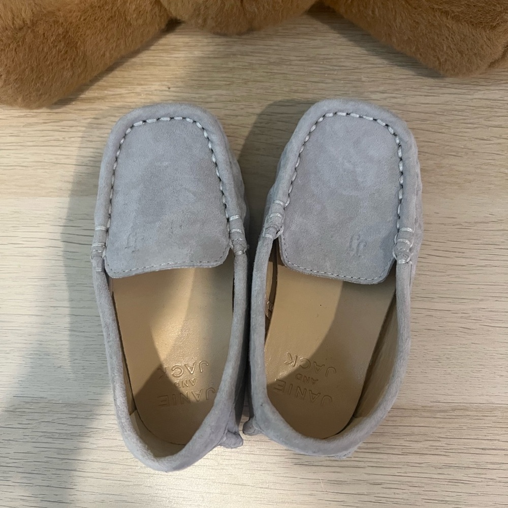 Janie & Jack Gray Loafers